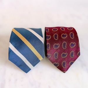 2 x Lands’ End Ties